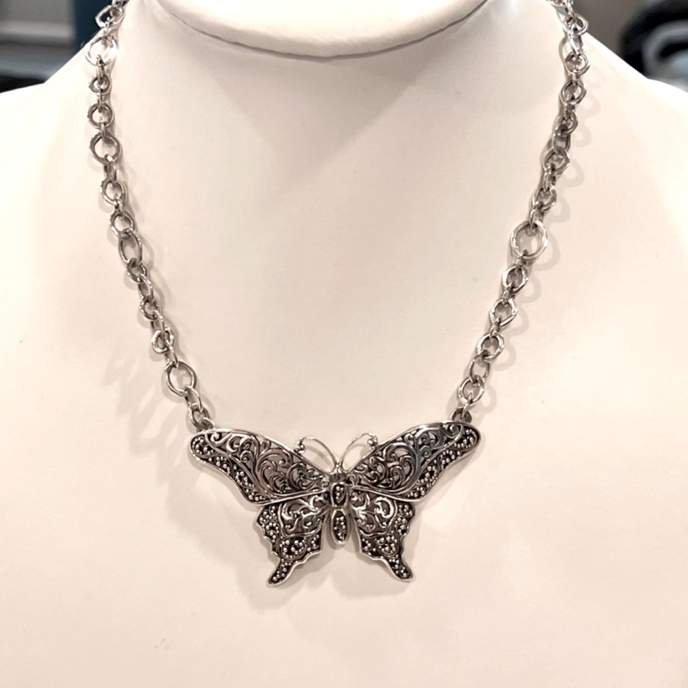 Lois Hill Butterfly Necklace